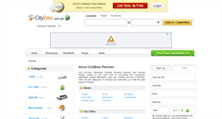 Desktop Screenshot of citybase.com.pk